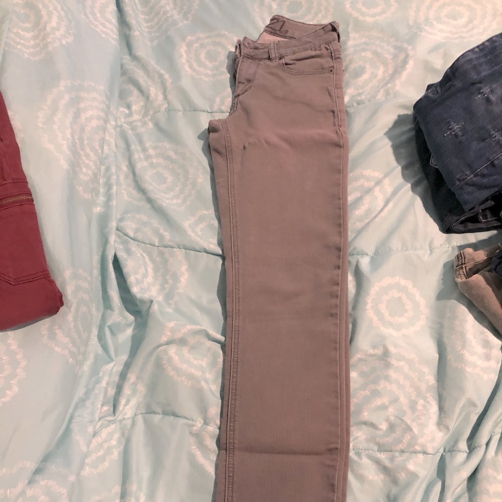 Mid rise skinny with freedom flex